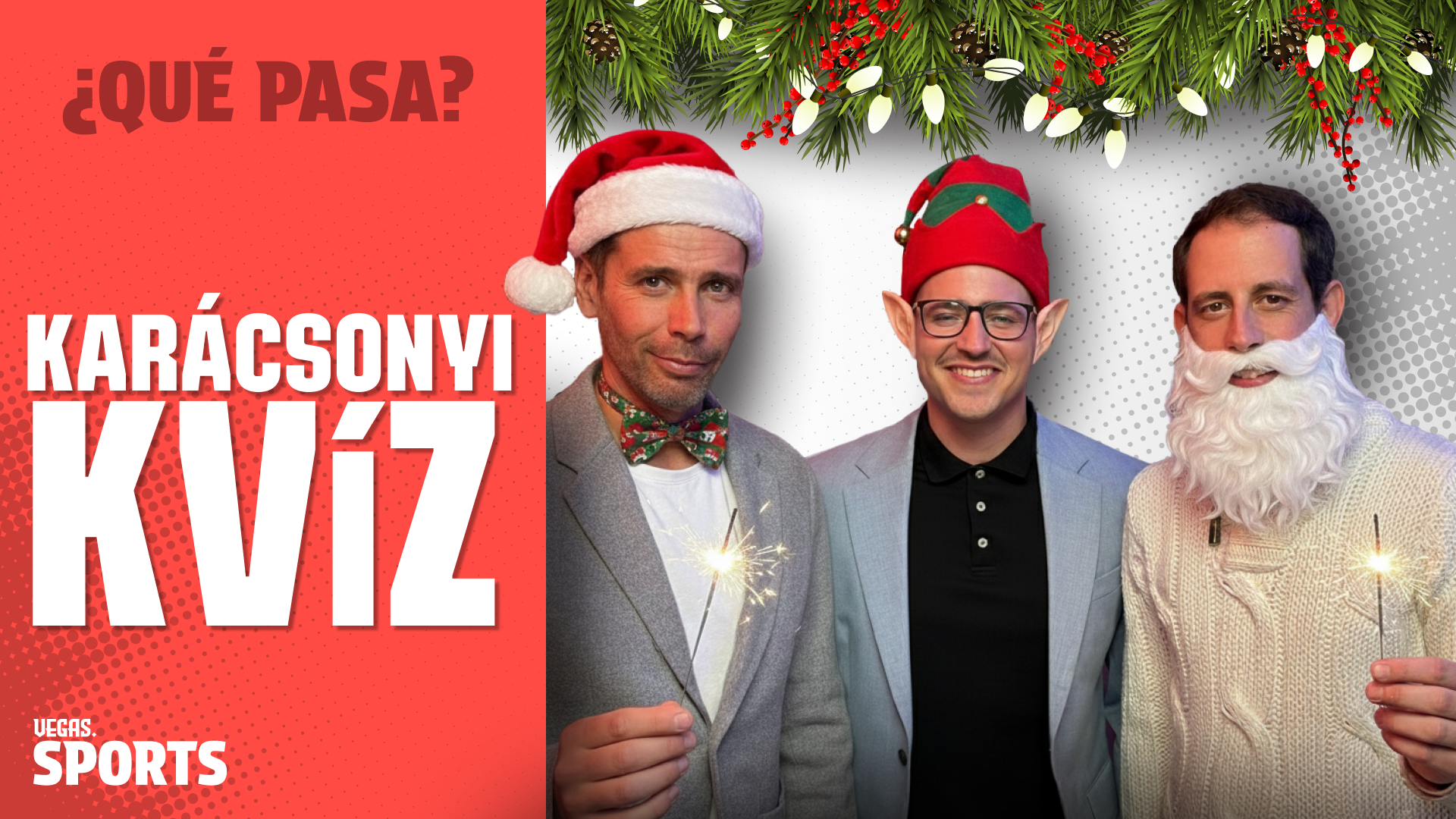 Jön a karácsonyi gameshow! | ¿Qué Pasa? | S02E20