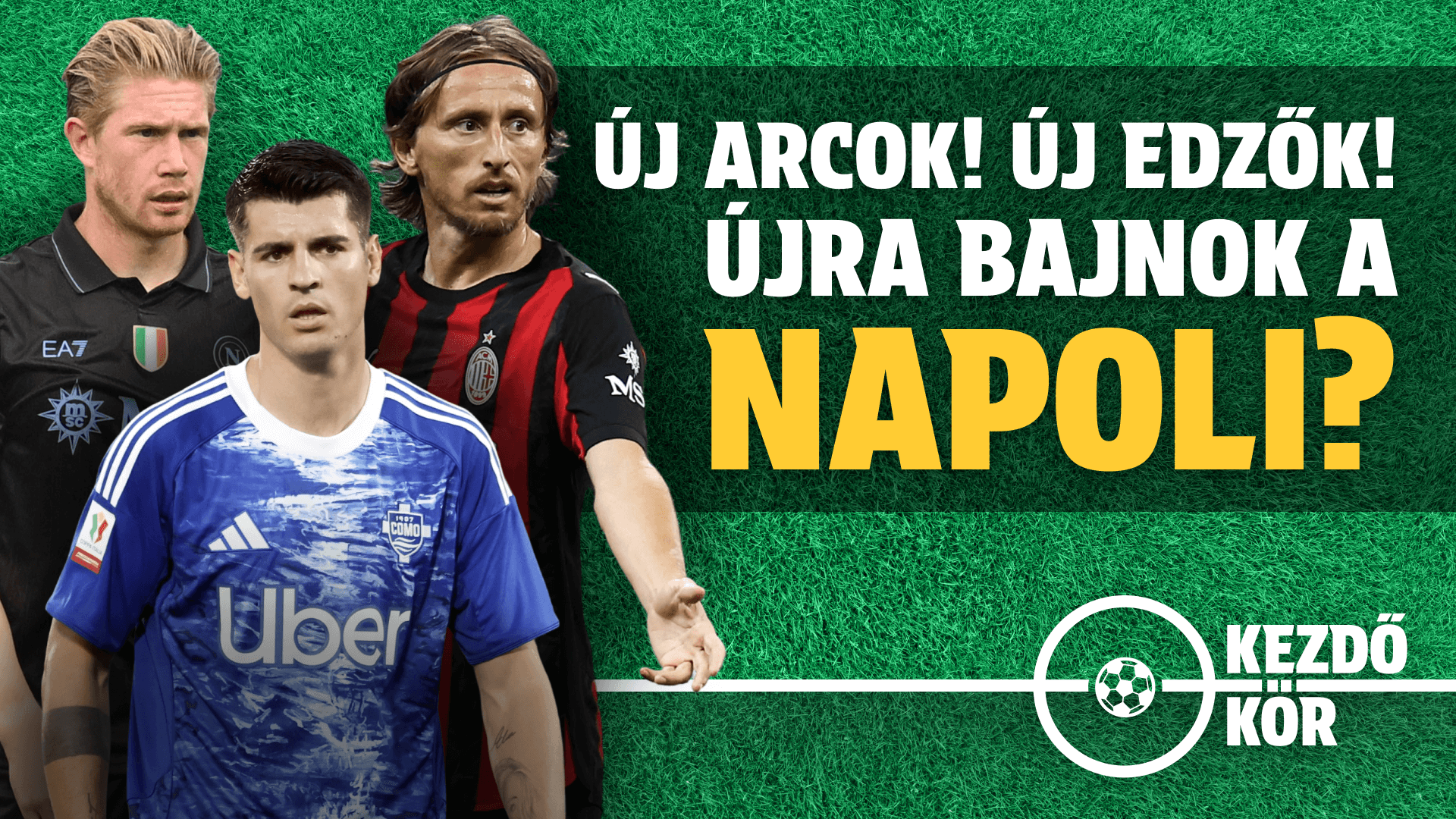 Új arcok! Új edzők! Újra bajnok a Napoli? - indul a SERIE A! | Kezdőkör | S01E02