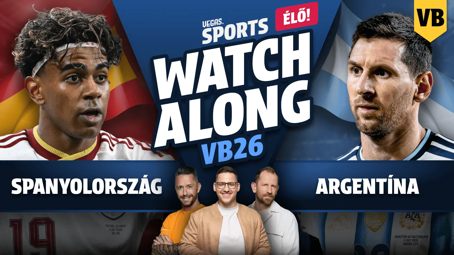 SPANYOLORSZÁG - ARGENTÍNA | VB-DÖNTŐ WATCHALONG Kabát Petivel, Torghelle Sanyival és Nagy Viktorral