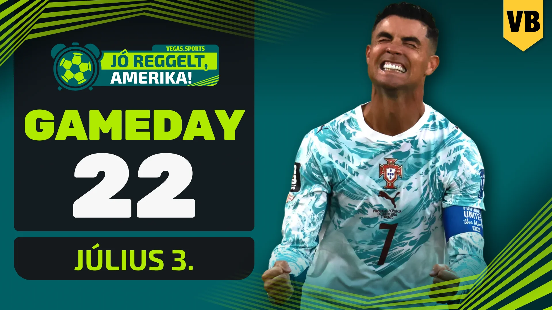 Cristiano Ronaldo történelmi gólt szerzett, majd LECSERÉLTÉK! | Jó reggelt, Amerika! | GAMEDAY 22