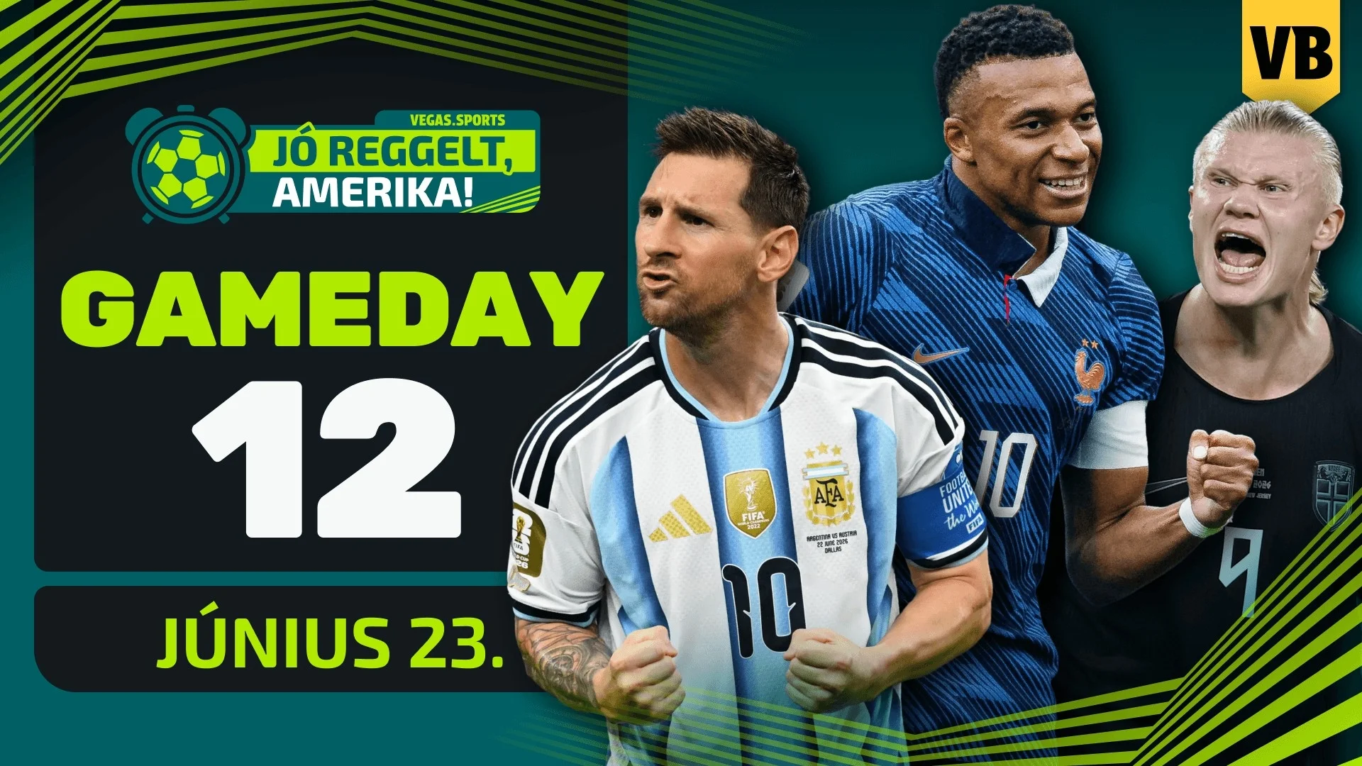 Messi a csúcson, Mbappé és Haaland a nyomában! | Jó reggelt, Amerika! | GAMEDAY 12
