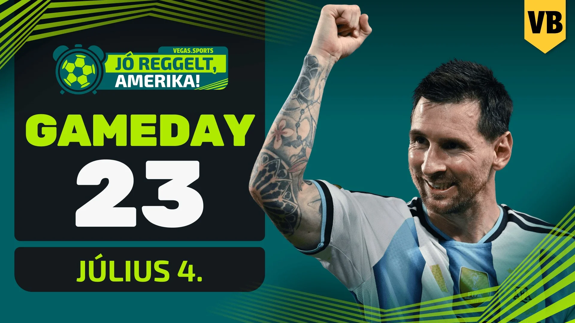Közel volt a zöld-foki csoda, de Messiék megúszták! | Jó reggelt, Amerika! | GAMEDAY 23