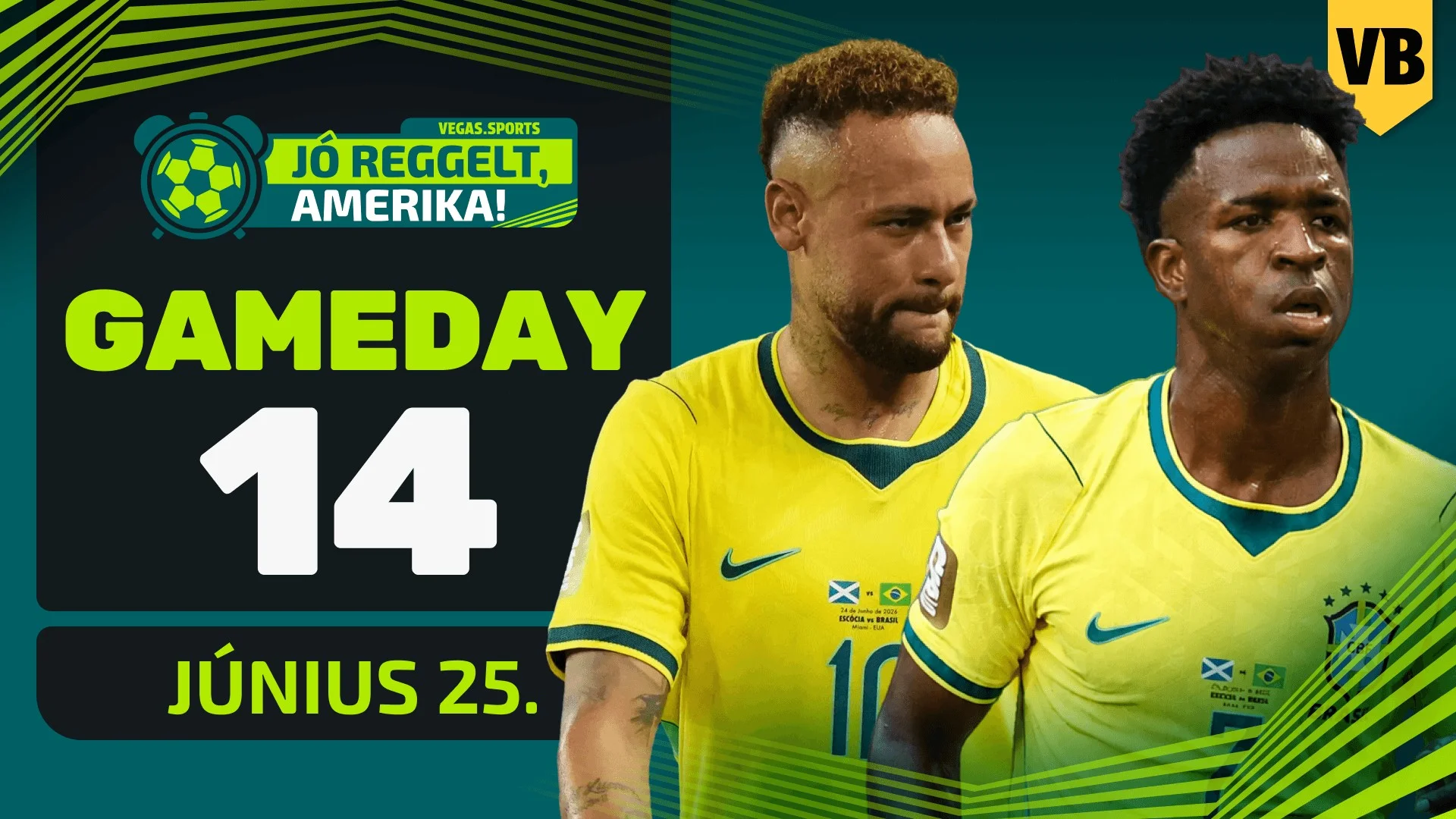 Neymar visszatért, Vinícius eddig a torna legjobb játékosa? | Jó reggelt, Amerika! | GAMEDAY 14